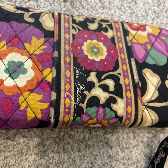 Vera Bradley Floral Wallet and Wristlet Set - Black and Multicolor - Picture 14 of 14